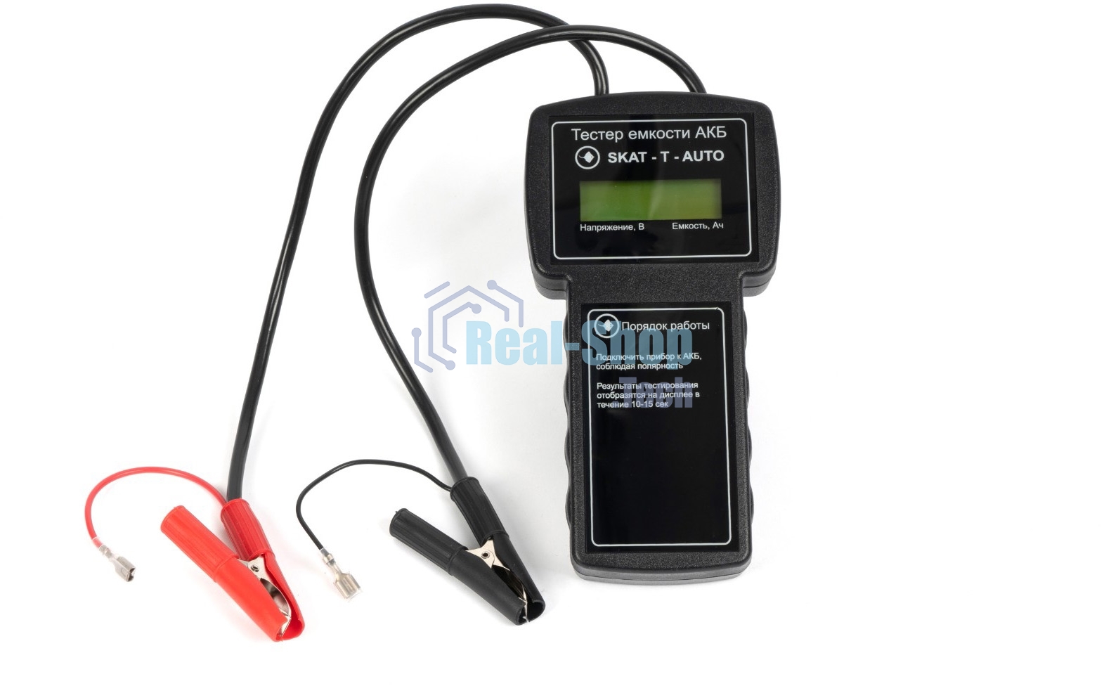Тестер емкости аккумулятора автоматический (12В от 1.0 до 120А.ч) SKAT-T-AUTO Бастион 254