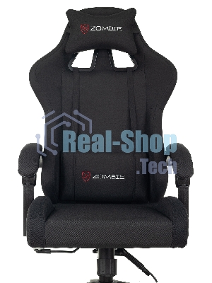 Кресло Бюрократ Zombie Predator Neo Black черный, экокожа, 120 кг, механизм качания