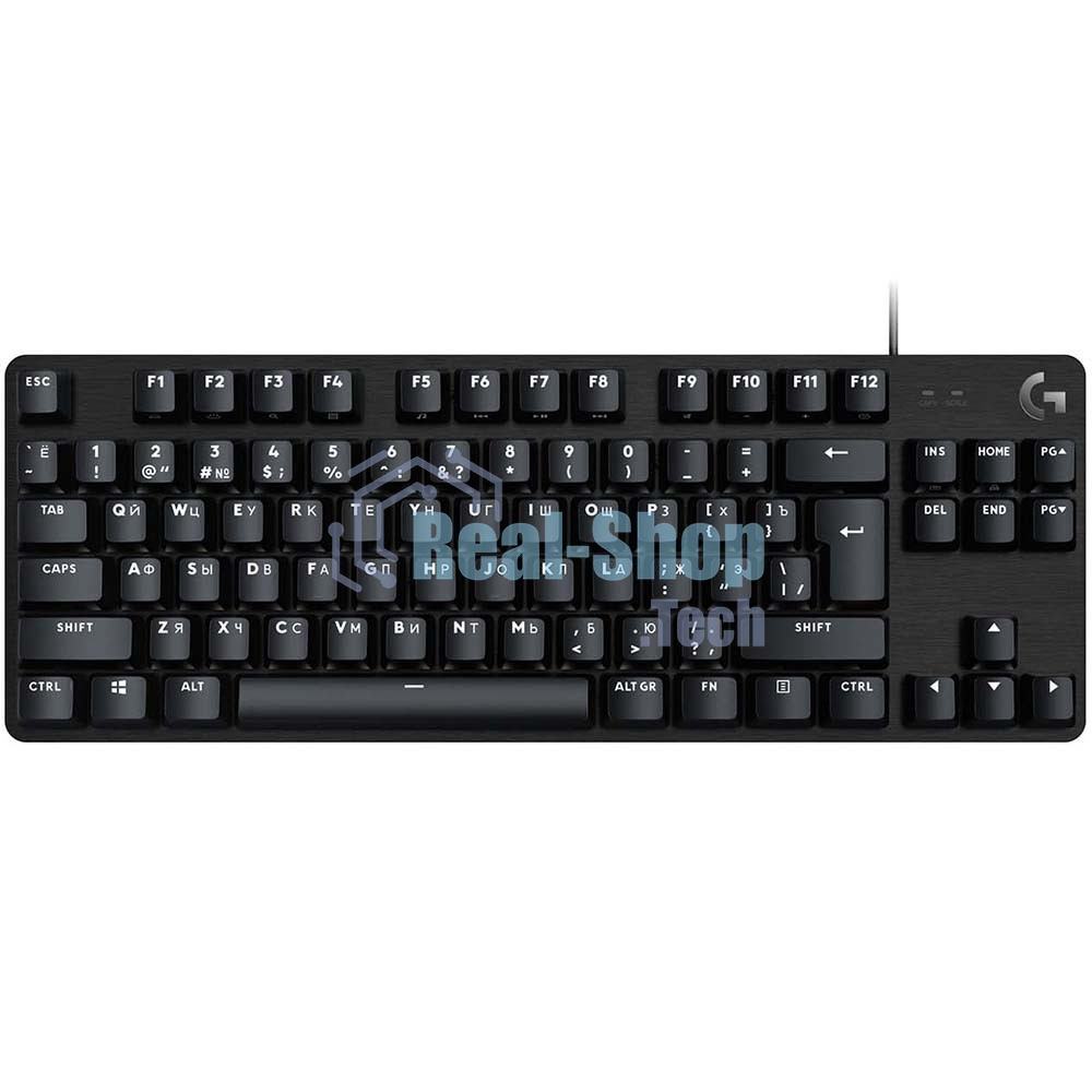 Клавиатура проводная Logitech Gaming Keyboard G413 TKL SE Mechanical - RUS - USB - TACTILE SWITCH черный