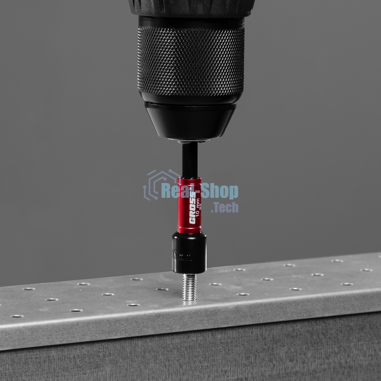 Бита с торцевой головкой GROSS, магнит. Nut-Driver, 10 мм, S2Gross 11619