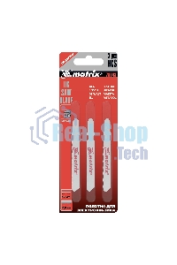 Полотна для электролобзика Matrix по металлу, 3 шт., 50 х 0,8мм, HSS, EU- хвостовик