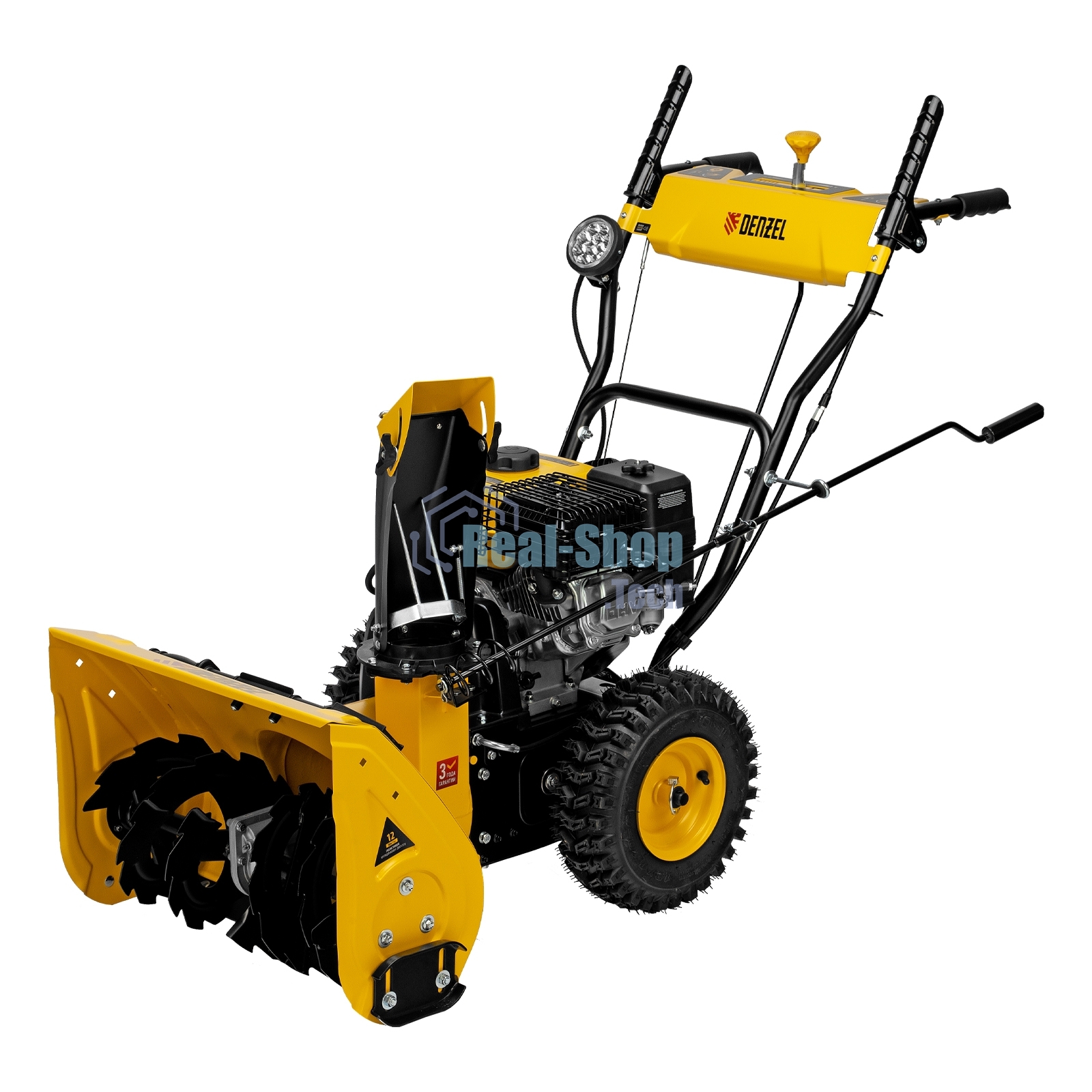 Бензиновая снегоуборочная машина Denzel SB 560 LP, 212cc, эл.старт, фара