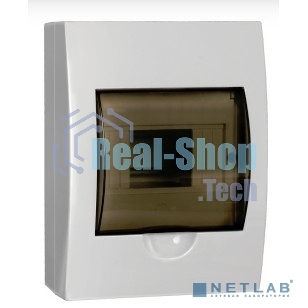 Бокс ЩРН-П-6 мод. навесной пластик IP41 GENERICA IEK MKP12-N-06-41-G