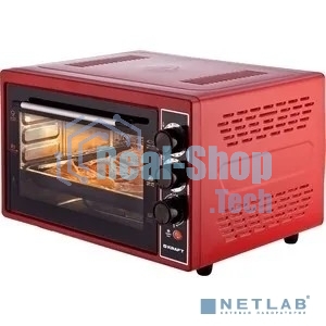 Мини-печь Kraft KF-MO3804KR красный