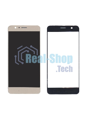 Защитное стекло для Huawei Honor 8 золотистый