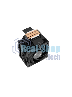 Кулер для процессора SAMA X40 (200W, 4-pin PWM, 133.5mm, 4x6mm, 1x100мм, 50.1CFM, 35.2dBA, 2600RPM, S: 1851/1700/1200/115X, AM5/AM4, черный)