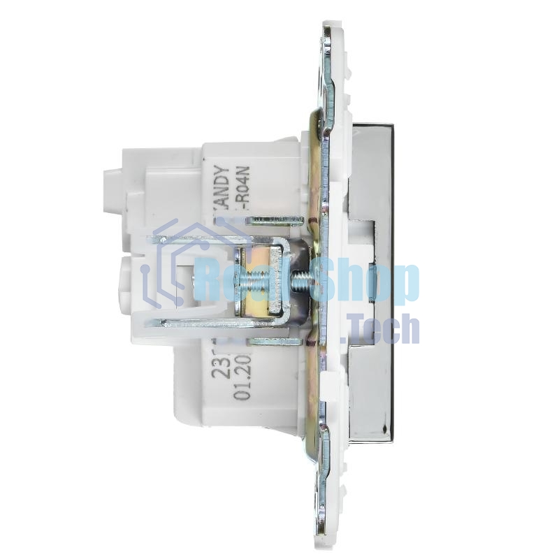 SKANDY Розетка с з/к без з/ш 16А SK-R05N никель | SK-R11-16-K50 | IEK
