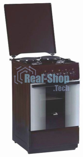 Плита комбинированная Flama RK 2211 B черный, конфорок 2 газовых и 2 электрических, духовка 50 л, 50 см x 85 см x 60 см