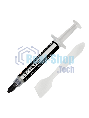 Термопаста ExeGate ETS-6WMK Silver, шприц с лопаткой, 4г