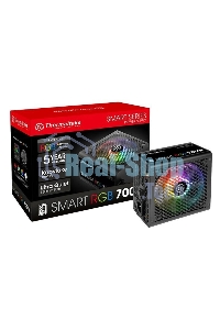 Блок питания Thermaltake Smart RGb (PS-SPR-0700NHSAWE-1), 700Вт, 80 PLUS, 120мм, черный