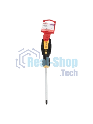 Отвертка крестовая Rexant PH 2х125 мм, двухкомпонентная рукоятка