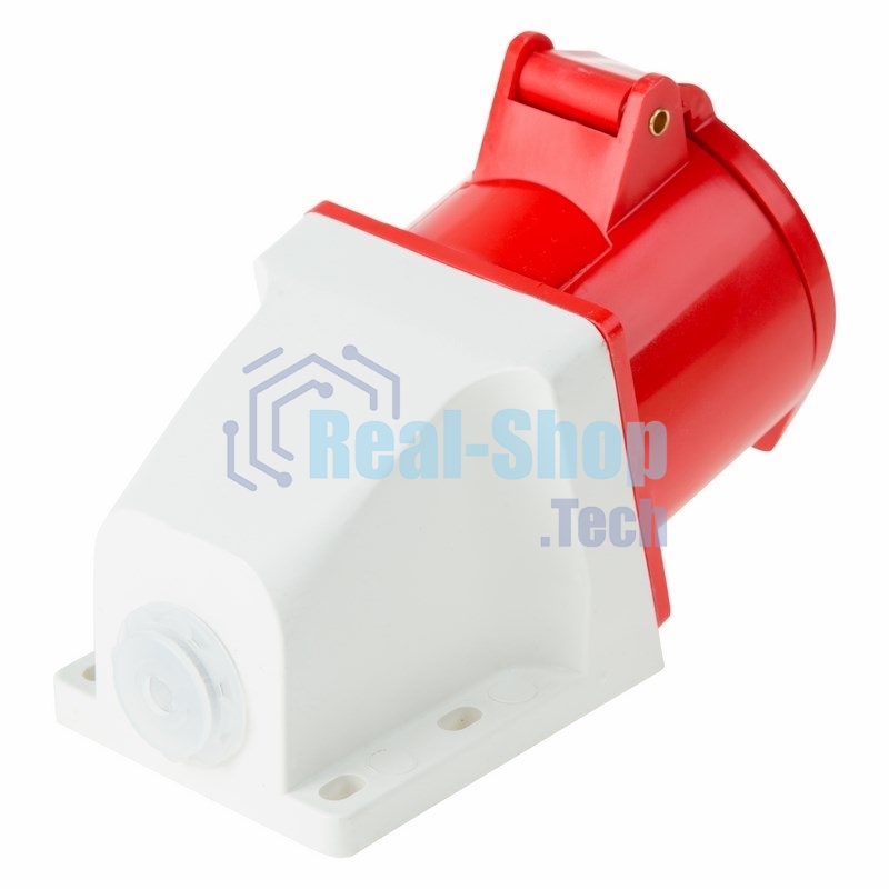 Розетка Rexant 125 стационарная 3Р+РЕ+N 32А 380В IP44