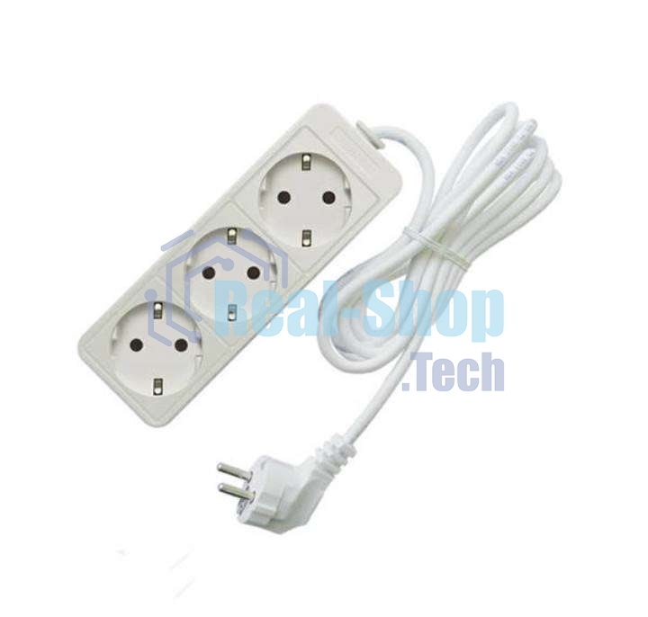 Удлинитель 3х3 м с заземл. 10А IP20 2.2 кВт Союз 481S-9303