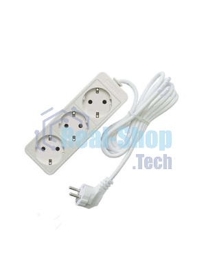 Удлинитель 3х3 м с заземл. 10А IP20 2.2 кВт Союз 481S-9303