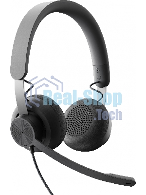 Гарнитура Logitech Zone Wired Teams графит, проводная, USB
