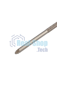 Отвертка крестовая Rexant PZ 1х75 мм, трехкомпонентная рукоятка, сталь S2