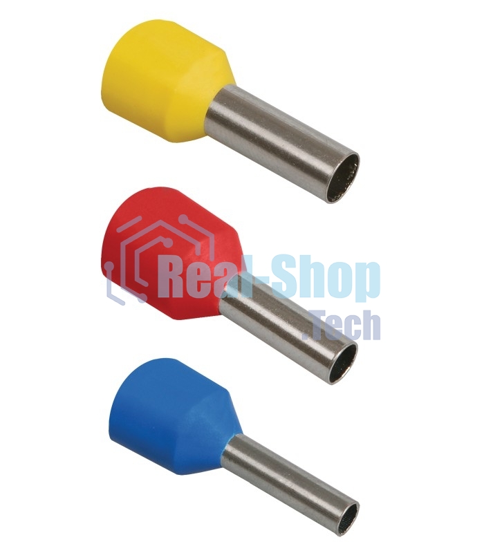 Наконечник-гильза изол. Е3516 35кв.мм (уп.100шт) ИЭК UGN10-035-16-16