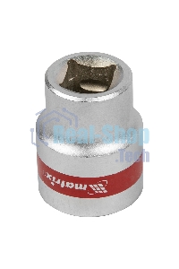 Головка торцевая Matrix, 22 мм, 6-гранная, CrV, под квадрат 1/2