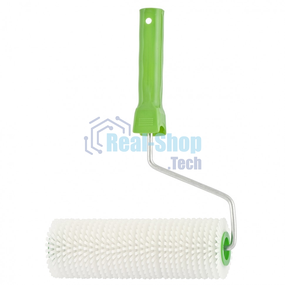 Валик игольчатый для наливных полов с ручкой Сибртех, 240 мм