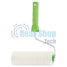 Валик игольчатый для наливных полов с ручкой Сибртех, 240 мм