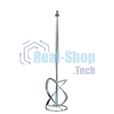 Насадка для миксера Сибртех, для легких растворов,140 х 590 мм, оцинкованная,хвостовик резьба М14