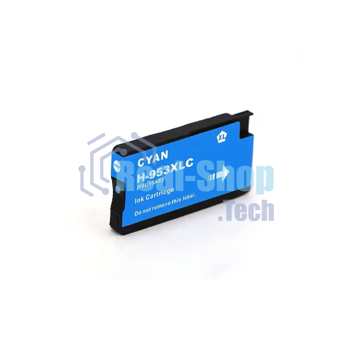 Картридж струйный NVPrint 953XLC (NV-F6U16AE) Cyan для HP OfficeJet Pro 7720, 7730, 7740, 8210, 8218, 8710, 8715, 8720, 8725, 8730 (1600 стр)