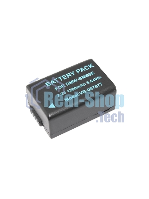 Аккумуляторная батарея для фотоаппарата Panasonic Lumix DMC-FZ72, DMC-FZ62 (DMW-BMB9E) 7,2V 1200mAh