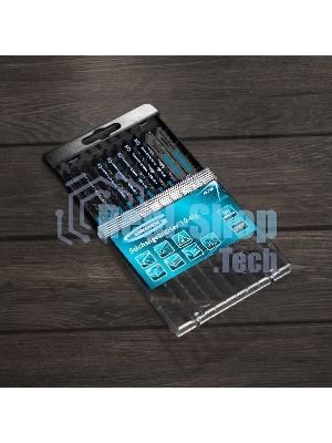 Набор полотен GROSS для электролобзика универсальный, 10шт., DIY, пластиковый кейс 78295