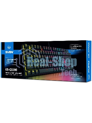 Клавиатура SVEN KB-G9300 проводная, USB Type-A, чёрный