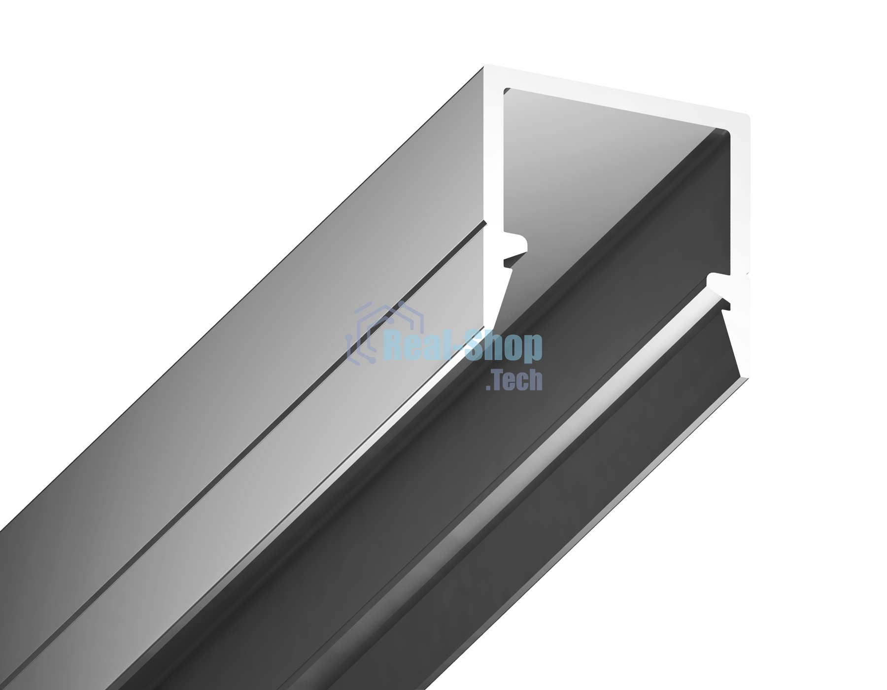Алюминиевый профиль Ambrella light GP1650AL серебро 2000*10*10