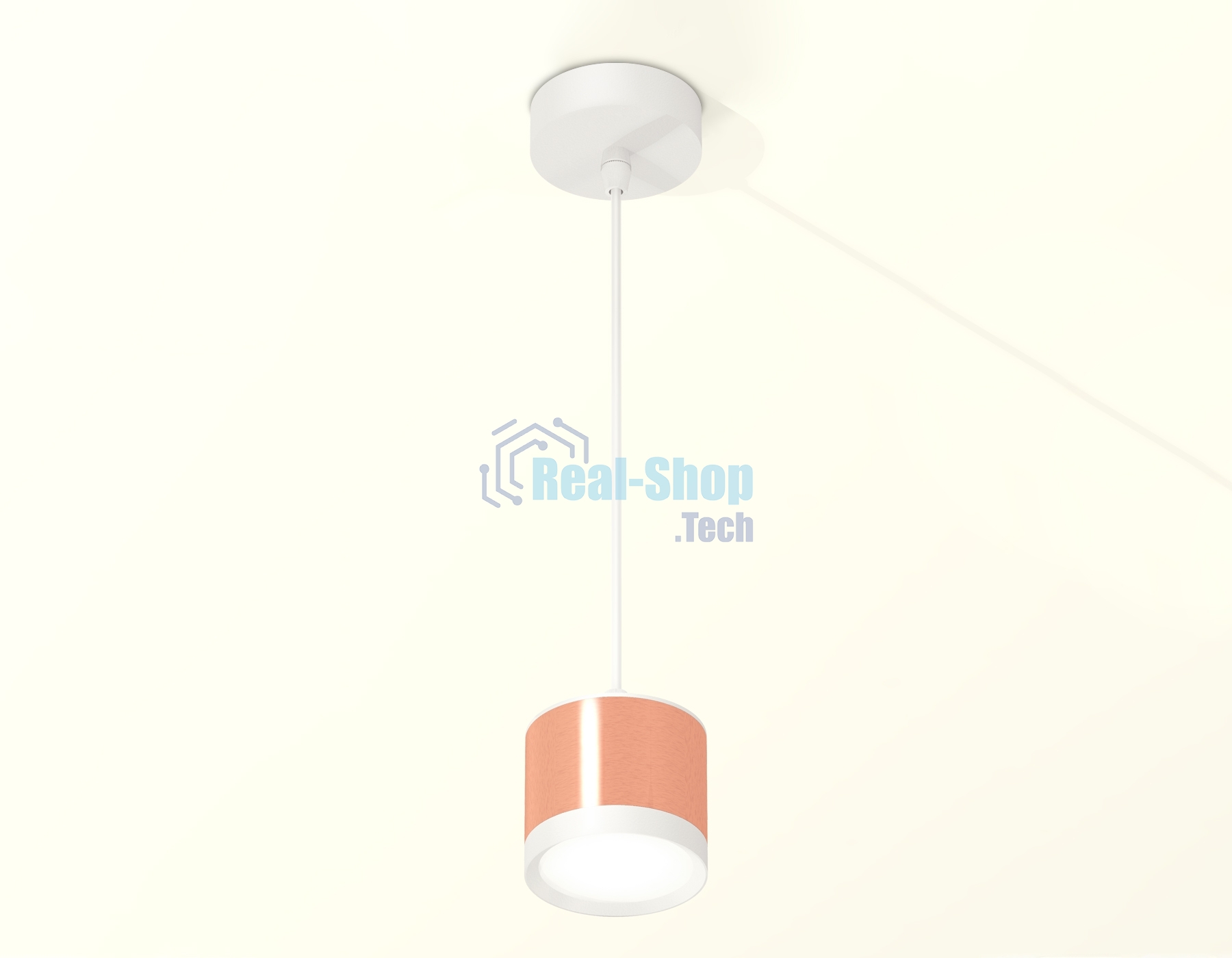 Светильник Ambrella Light XP8122011 PPG/SWH золото розовое полированное/белый песок GX53 (A2331, C8122, N8112)