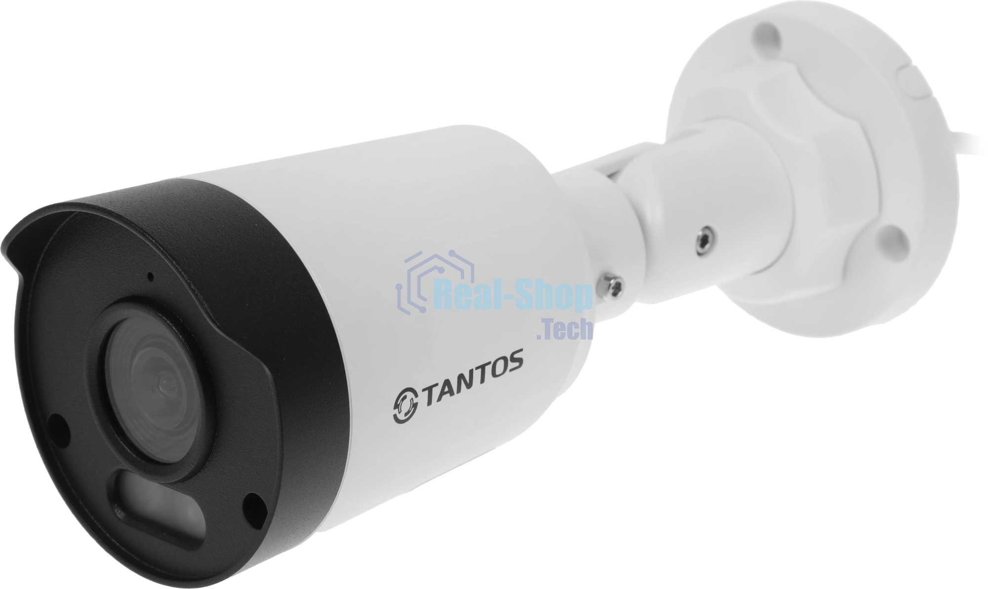 Камера IP 2-мегапиксельная уличная цилиндрическая Tantos TSi-Peco25FP с ИК подсветкой
