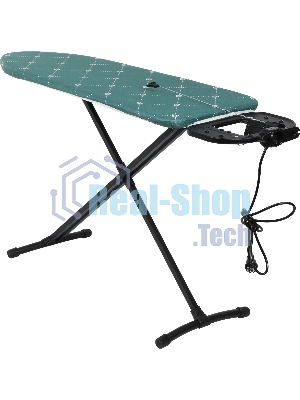 Гладильная доска Ника Haushalt P 120x40см рег.высот. черный/рисунок (HP1T/BE)