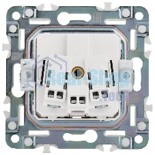 SKANDY Розетка с з/к без з/ш 16А SK-R05N никель | SK-R11-16-K50 | IEK