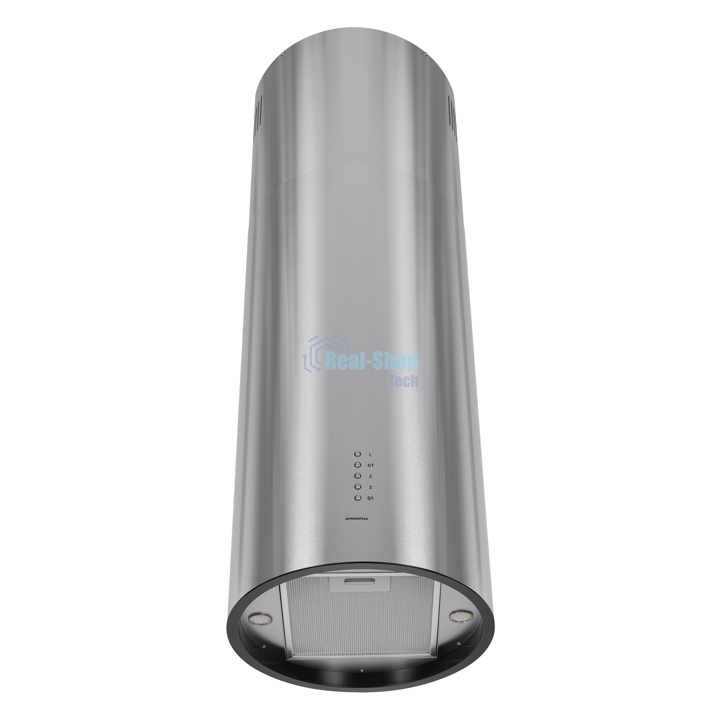 Вытяжка островная Maunfeld Lee Isla 39 нержавеющая сталь, 38 см, 1000 куб. м/ч, 52 дБ