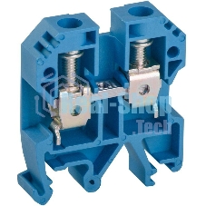Клемма винтовая КВИ-6кв.мм синяя IEK YZN30-006-K07