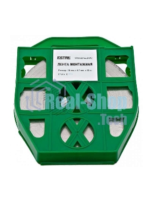 Лента бандажная C202 20х50 пластик (F 207; COT 37; F 2007; F 20.7; F 20; ЛМ-50) (уп.50м) ИНСТАЛЛ 41022