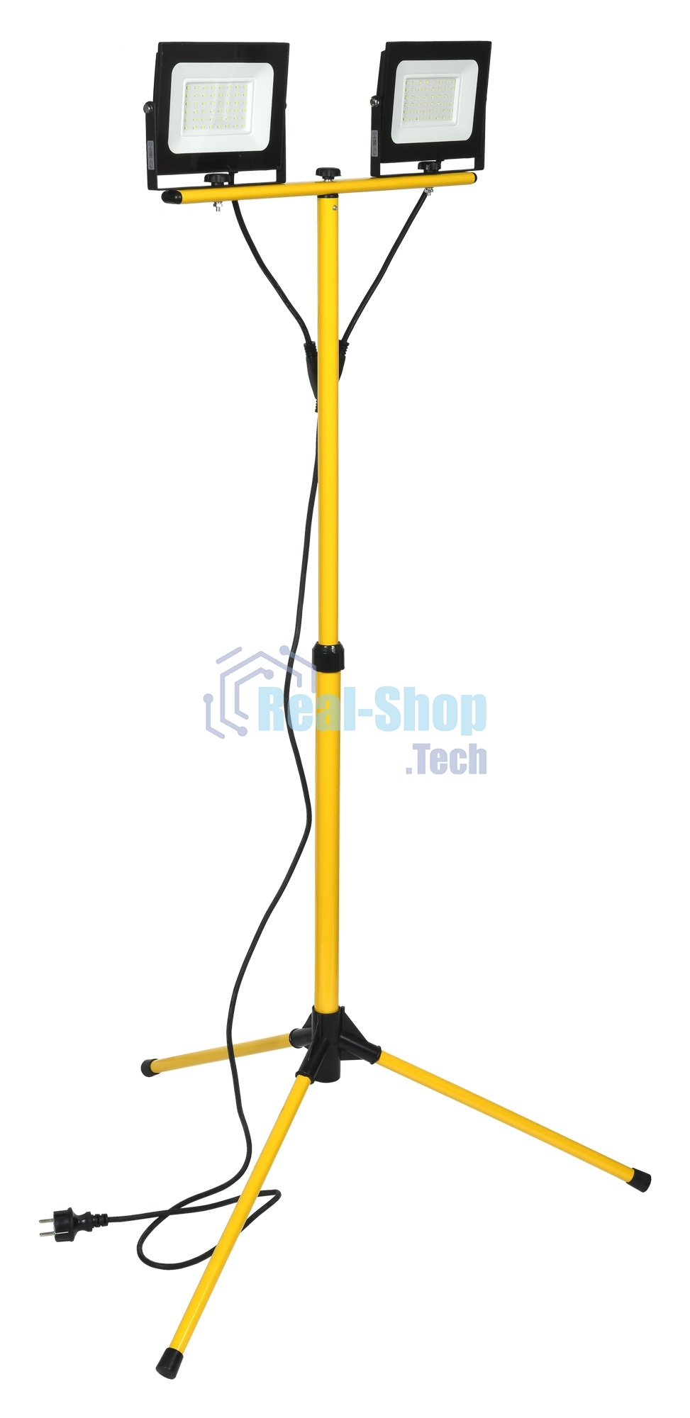 Прожектор светодиодный Iek LPDO606-2X050-65-K02 СДО 06-2х50Ш штатив 6500К IP65 черный