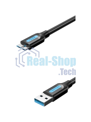 Кабель Vention USB 3.0 AM/micro B - 0.5м