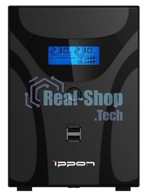 Источник бесперебойного питания Ippon Smart Power Pro II 1200 720Вт 1200ВА черный