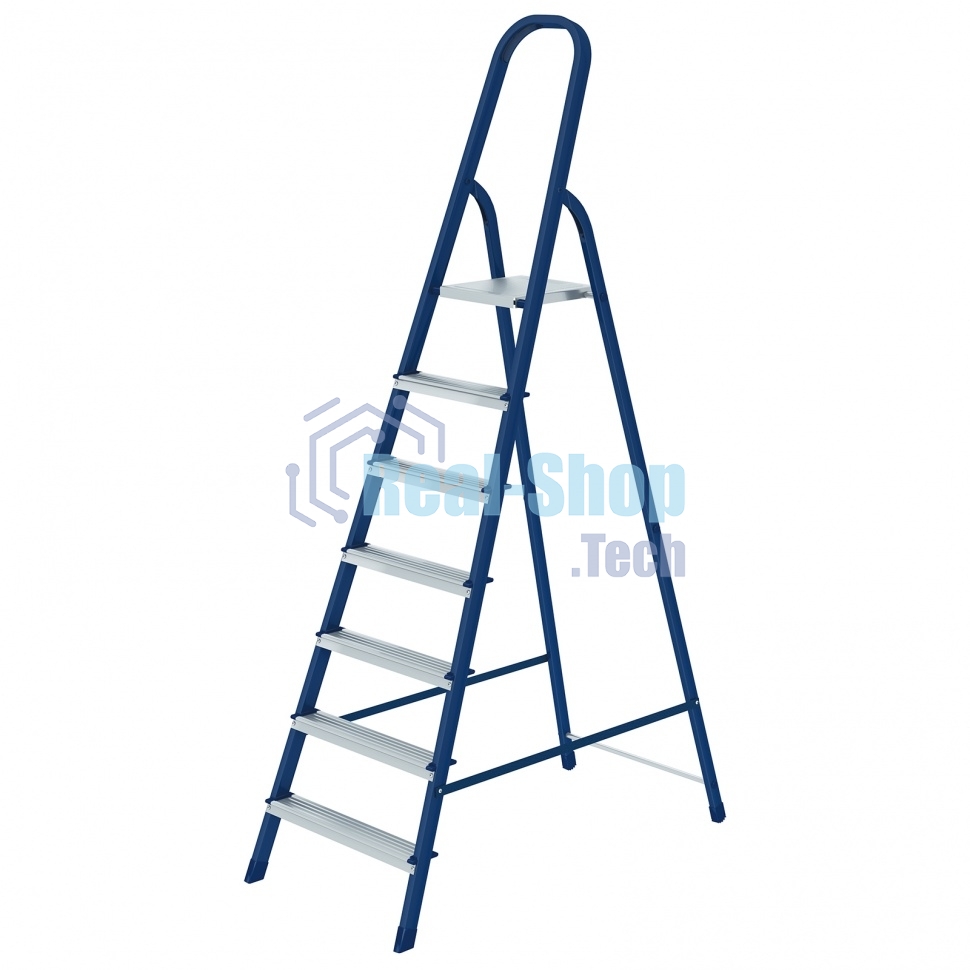 Стремянка Сибртех 7 ступеней, стальная