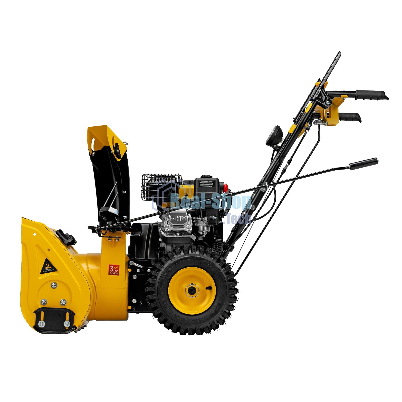 Бензиновая снегоуборочная машина Denzel SB 560 LP, 212cc, эл.старт, фара