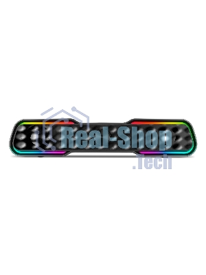 Акустическая система SVEN 450 2.0 (2x5W, Bluetooth, RGb-подсветка) черная