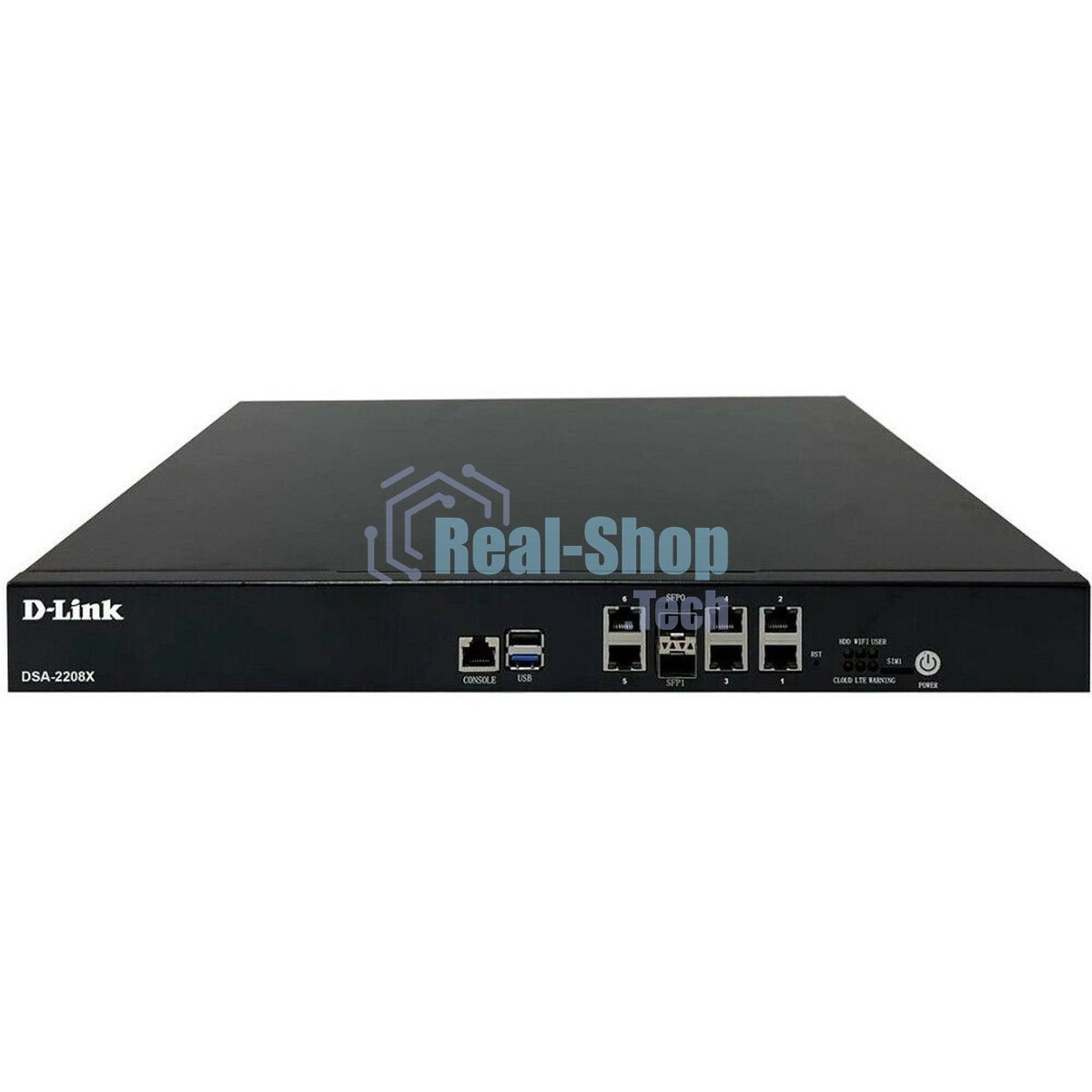 Маршрутизатор D-Link Service Router, 6x1000Base-T, 2x10GBase-X SFP+, 2xUSB ports, RJ45 Console
