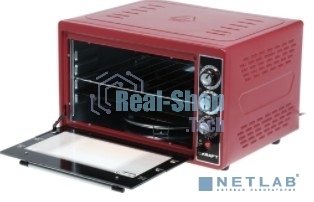 Мини-печь Kraft KF-MO3804KR красный
