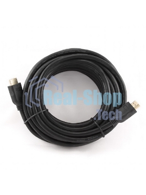 Кабель HDMI Cablexpert CC-HDMI4-7.5M, 19M/19M, v2.0, медь, позол.разъемы, экран, 7.5м, черный, пакет