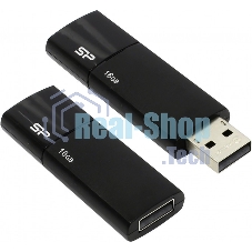 Флешка USB Silicon Power USB 16Gb Ultima U05 SP016Gb,UF2U05V1K USB 2.0, черный