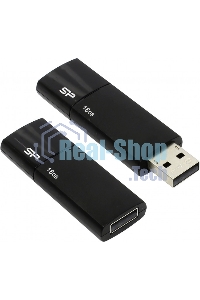 Флешка USB Silicon Power USB 16Gb Ultima U05 SP016Gb,UF2U05V1K USB 2.0, черный