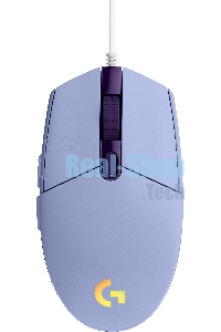 Мышь проводная Logitech G102 LIGHTSYNC фиолетовый, 8000 dpi, USB, кнопки - 6