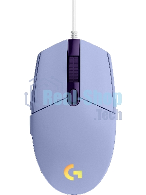 Мышь проводная Logitech G102 LIGHTSYNC фиолетовый, 8000 dpi, USB, кнопки - 6